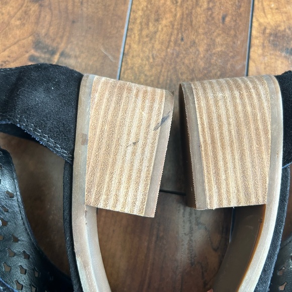 Womens Lucky Brand BLACK Nacria Bootie Sandals Open Toe Size 7M - Picture 4 of 11